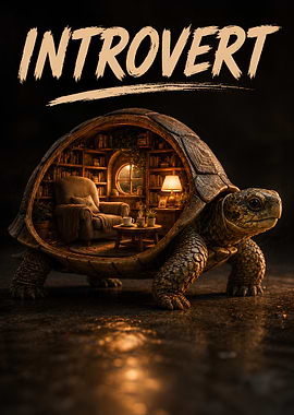 Introvert Turtle Library Shell