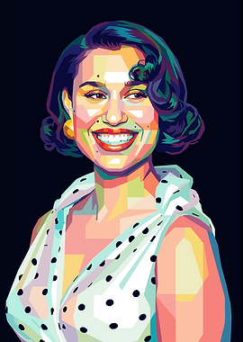 Raye Pop Art Portrait