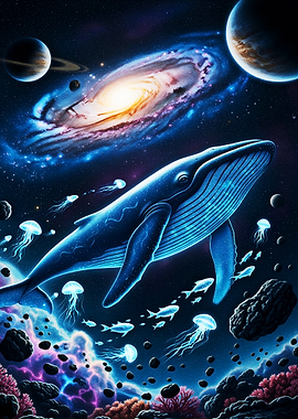 Celestial Blue Whale