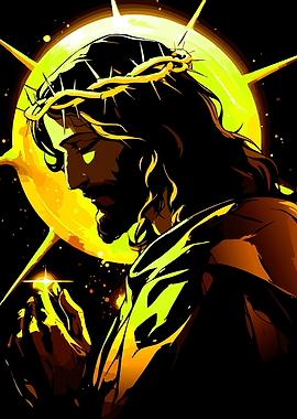 Jesus Christ with Crown of Thorns