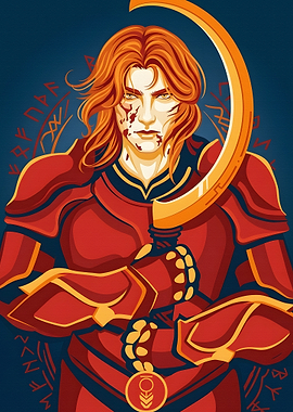 Red Rising Darrow O'Lykos Portrait