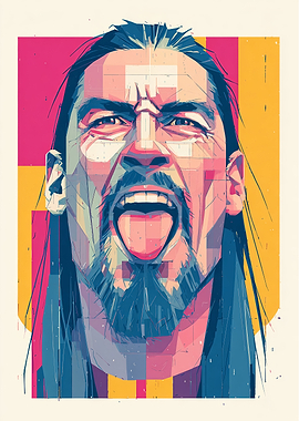 Stylized Portrait of Zlatan Ibrahimovic
