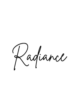 Radiance – Minimalist Inspirational Typography