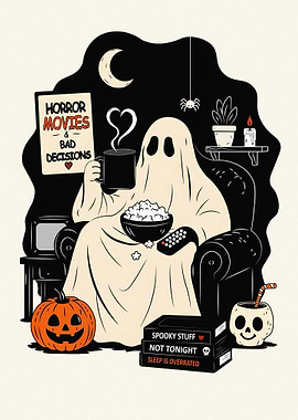 Ghost Watching Horror Movies