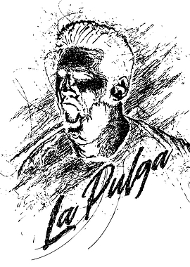 Lionel Messi La Pulga Sketch Portrait