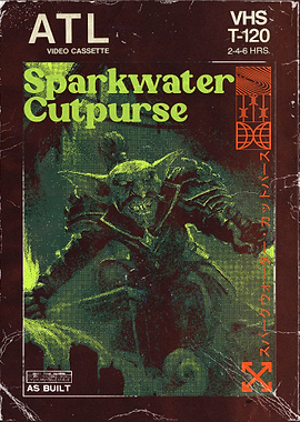 Sparkwater Cutpurse VHS Cover Art