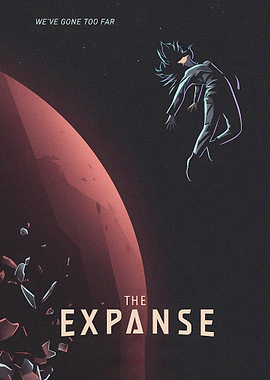 The Expanse Space Poster