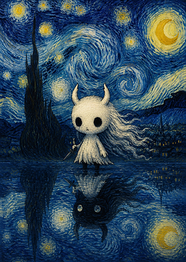Hollow Knight Starry Night Mashup