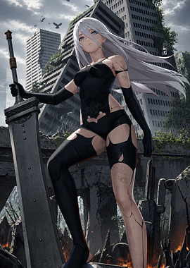 A2 with Sword