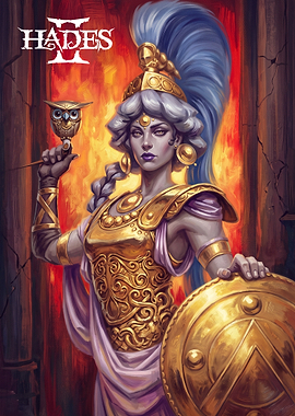 Hades II Athena Character Art