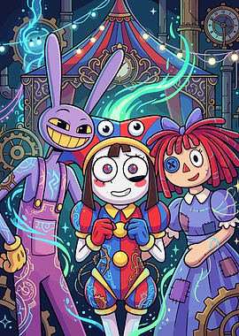 The Amazing Digital Circus Characters