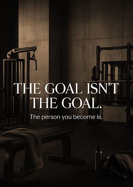 Inspirational Gym Quote Poster