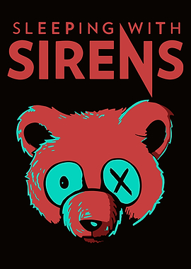 Sleeping With Sirens Bear Logo Graphic
