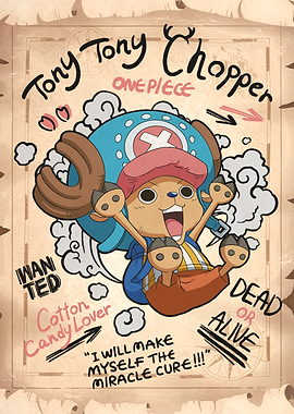 Tony Tony Chopper Graphic Poster