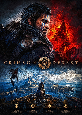 Crimson Desert Official Game Poster