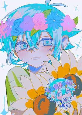 Basil from Omori with Flowers