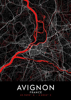 Avignon Dark Map