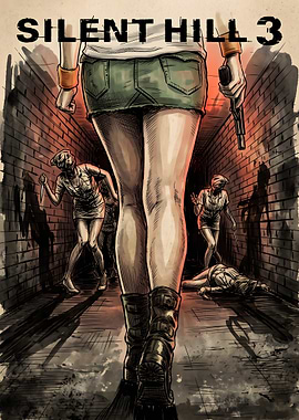 Silent Hill 3 Heather Mason Poster