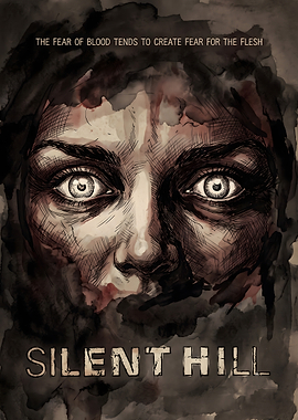 Silent Hill Horror Poster