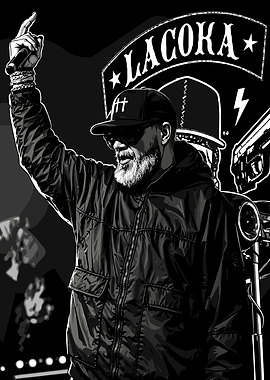 La Coka Nostra Rapper Illustration