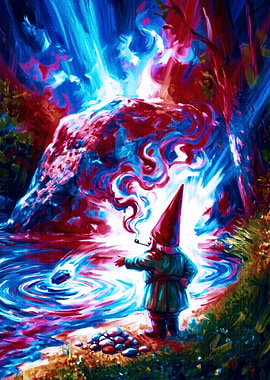 Magical Gnome Skipping Stones