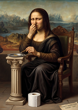 Mona Lisa Purity Inspection Parody