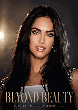 Megan Fox Beyond Beauty Portrait