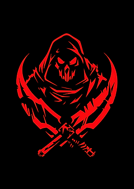 Red Hooded Reaper Gaming Logo