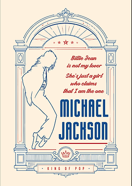 Michael Jackson Billie Jean Poster