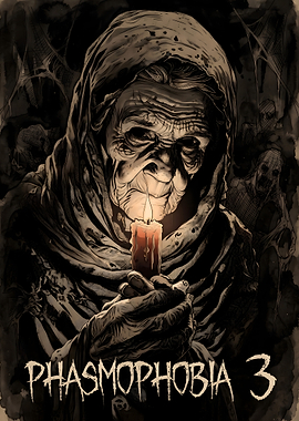 Phasmophobia 3 Horror Poster