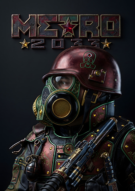 Metro 2033 Soldier Portrait