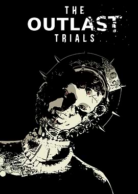 The Outlast Trials Horror Game Poster