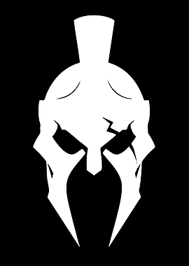 Spartan Helmet Silhouette