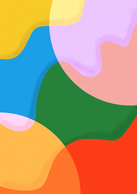 Colorful Abstract Tropical