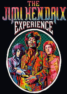 The Jimi Hendrix Experience Pop Art