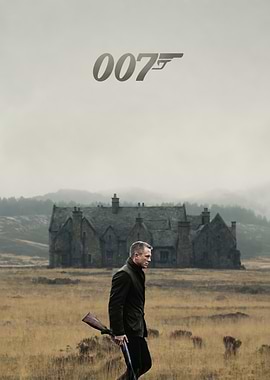 James Bond Skyfall Movie Poster