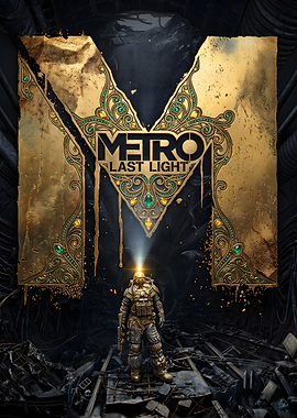 Metro Last Light Game Poster