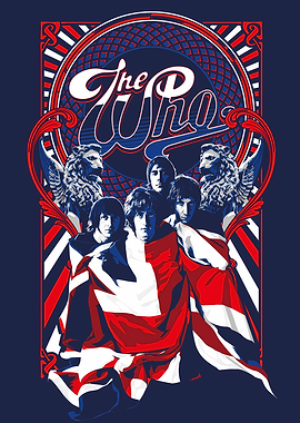 The Who Band Portrait