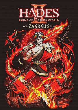 Hades II Zagreus Character Poster
