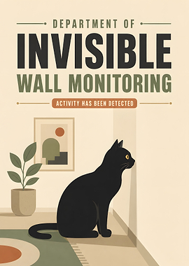 Department of Invisible Wall Monitoring Poster