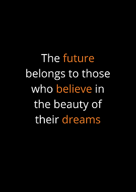 Inspirational Quote Text Art