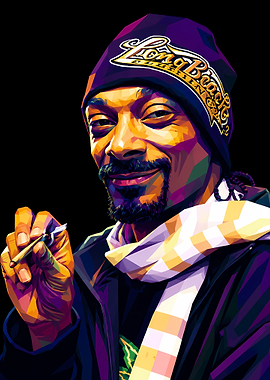 Snoop Dogg Pop Art Portrait