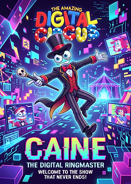 The Amazing Digital Circus Caine Poster