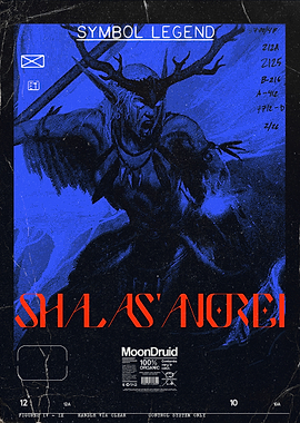 MoonDruid Shalas'Andrei Fantasy Poster
