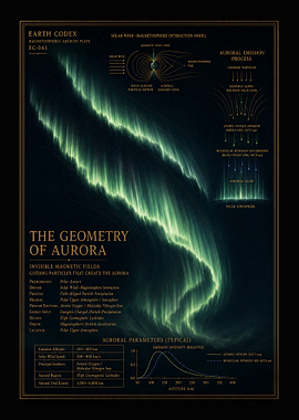 The Geometry of Aurora Scientific Space Poster