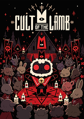 Cult of the Lamb Game Poster