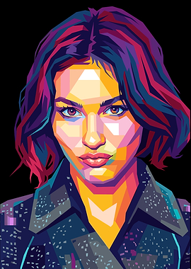 Gracie Abrams Pop Art Portrait