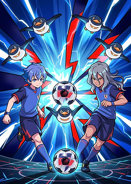 Inazuma Eleven Anime Soccer Action