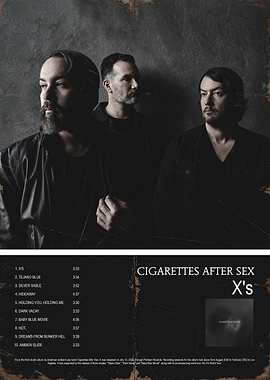 Cigarettes After Sex X's Album Poster