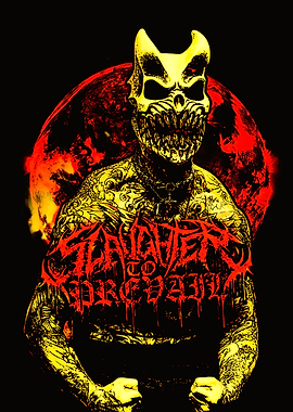 Slaughter to Prevail Demon Mask Art